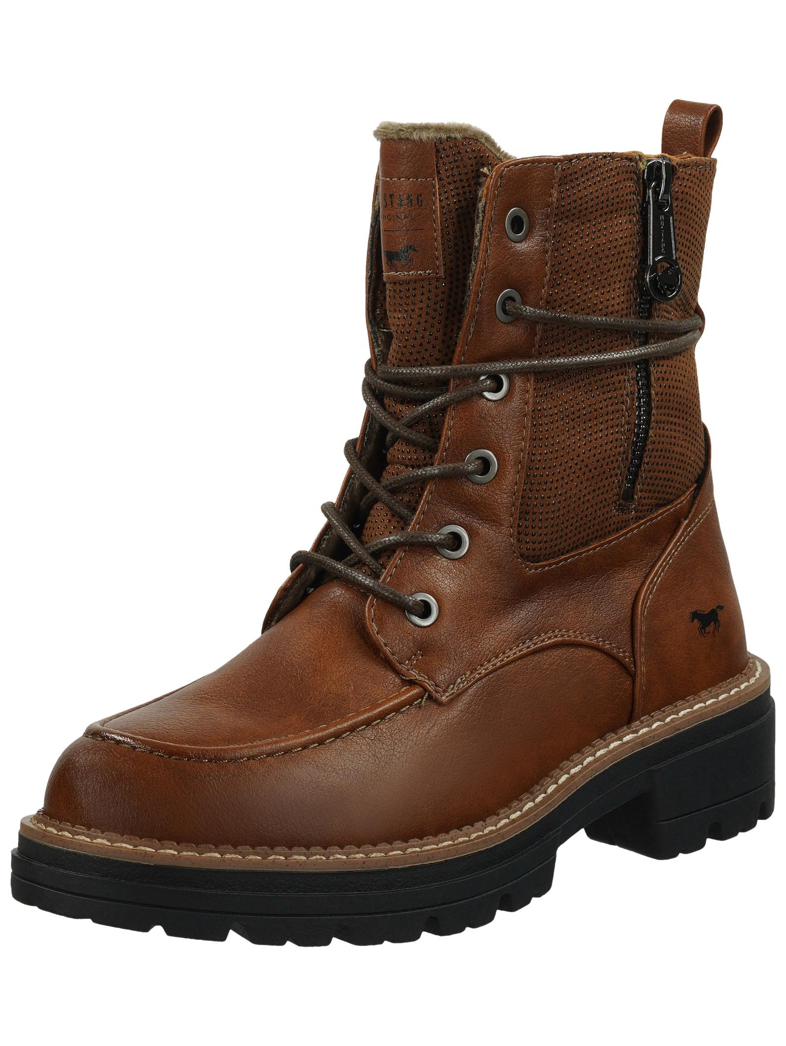 Stiefelette 1437-506 Damen Cognac 39 von Mustang