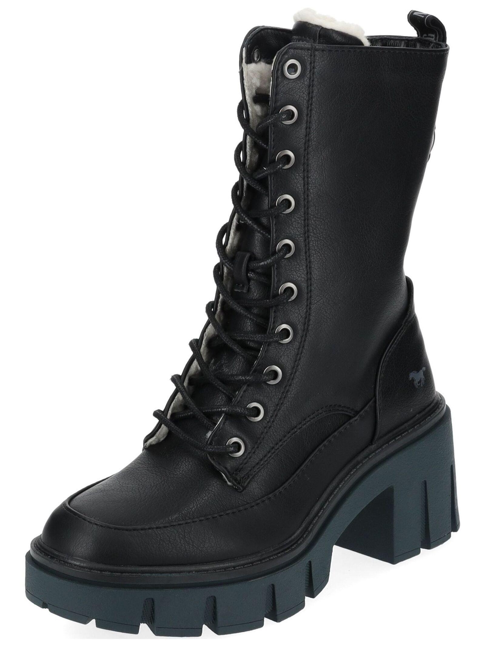 Stiefelette 1471-601 Damen Schwarz 39 von Mustang