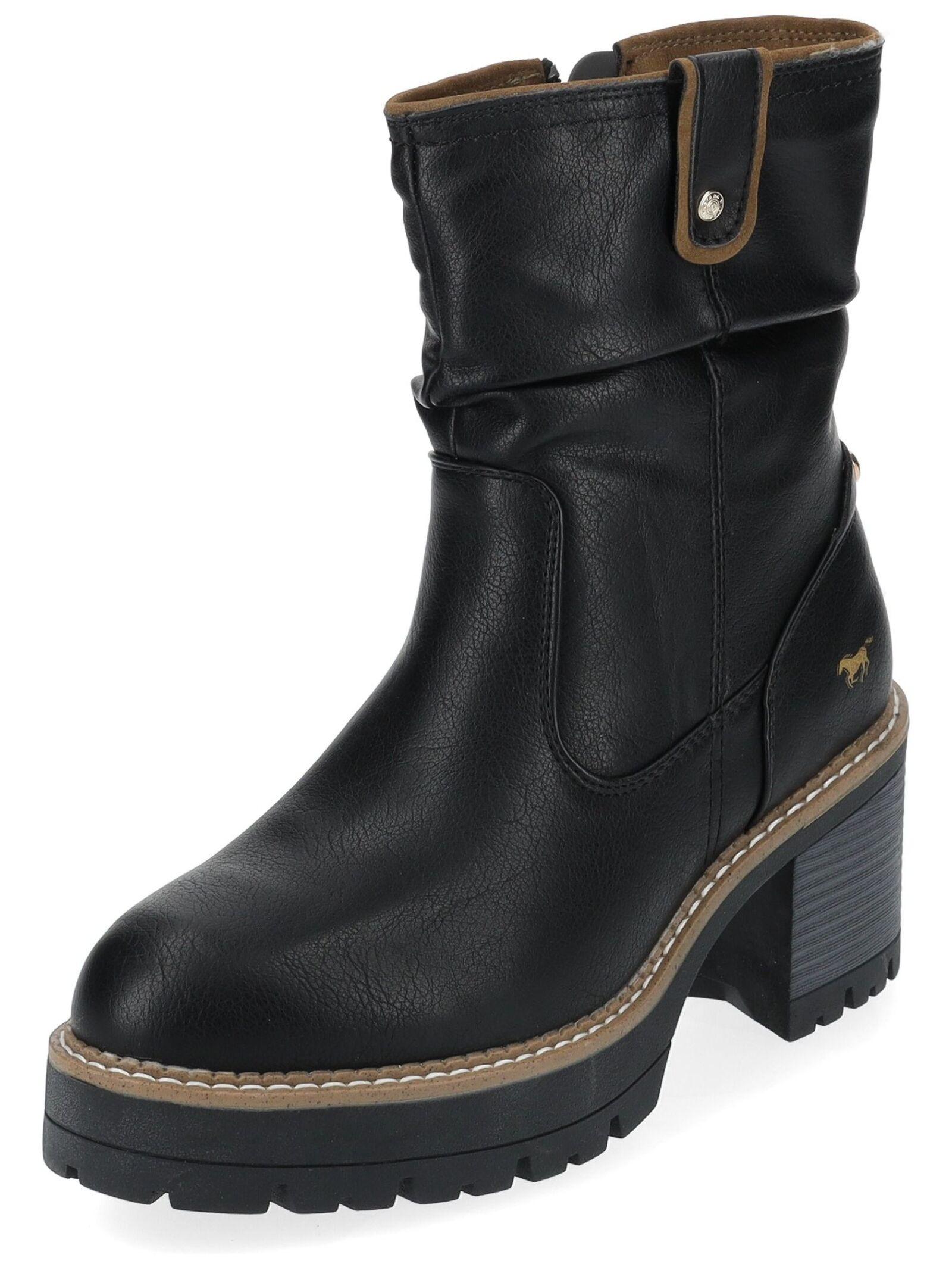 Stiefelette 1473-601 Damen Schwarz 36 von Mustang