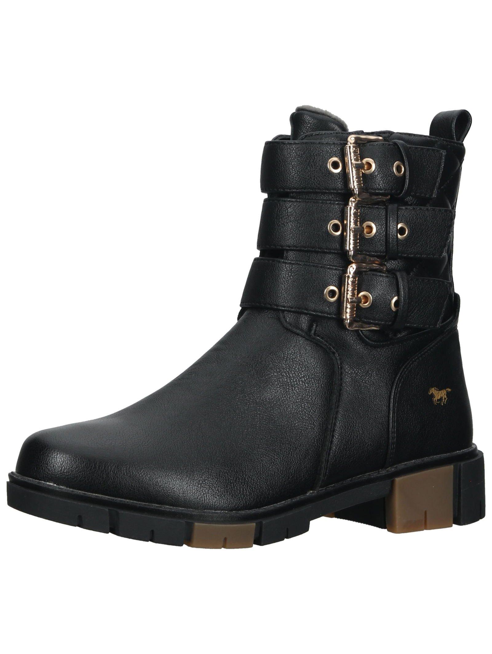 Stiefelette Damen Schwarz 38 von Mustang