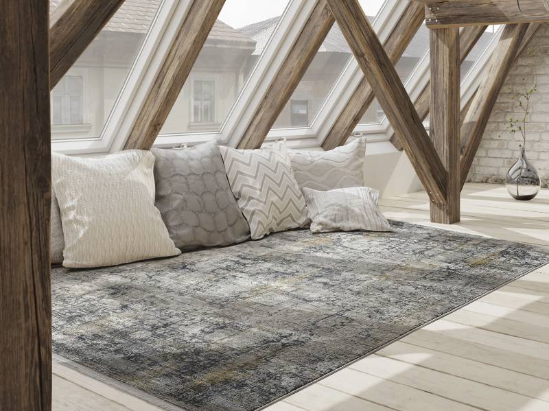 Musterring Teppich »SINFONIA«, rechteckig, 8 mm Höhe, exclusive MUSTERRING DELUXE COLLECTION hochwertig gekettelt Fransen von Musterring