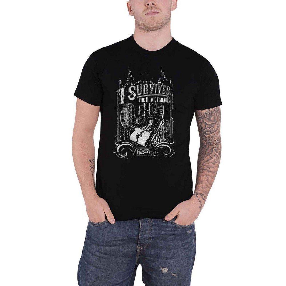 I Survived Tshirt Damen Schwarz XL von My Chemical Romance