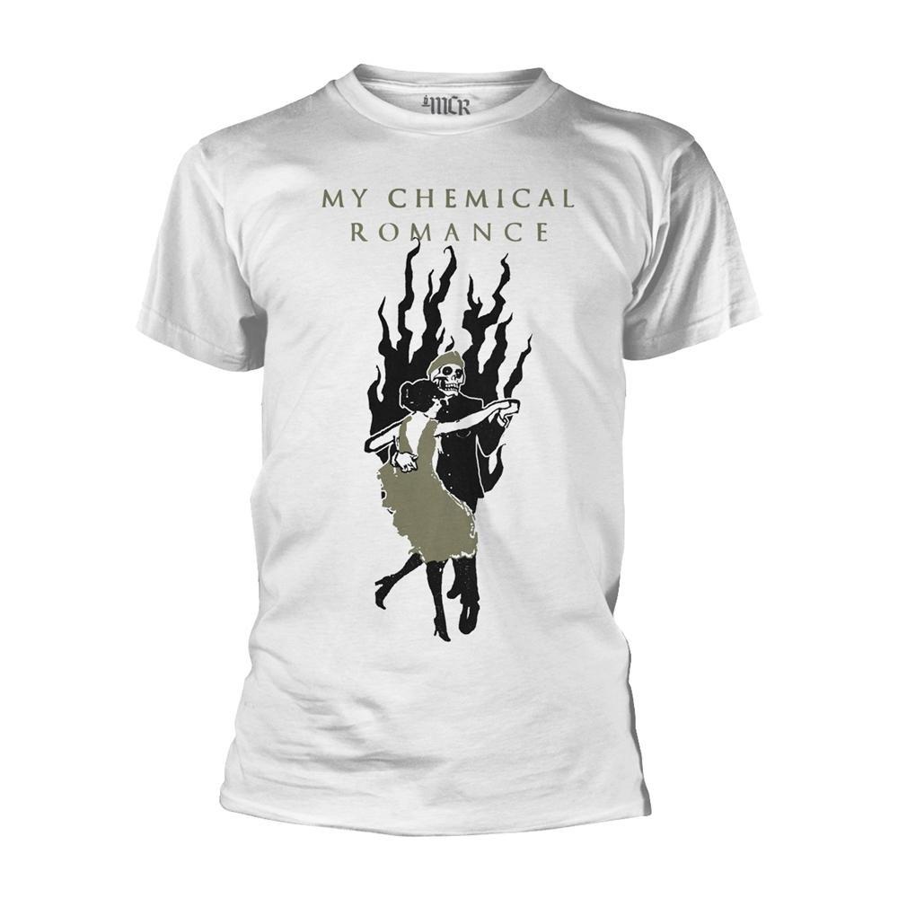 Military Ball Tshirt Damen Weiss M von My Chemical Romance