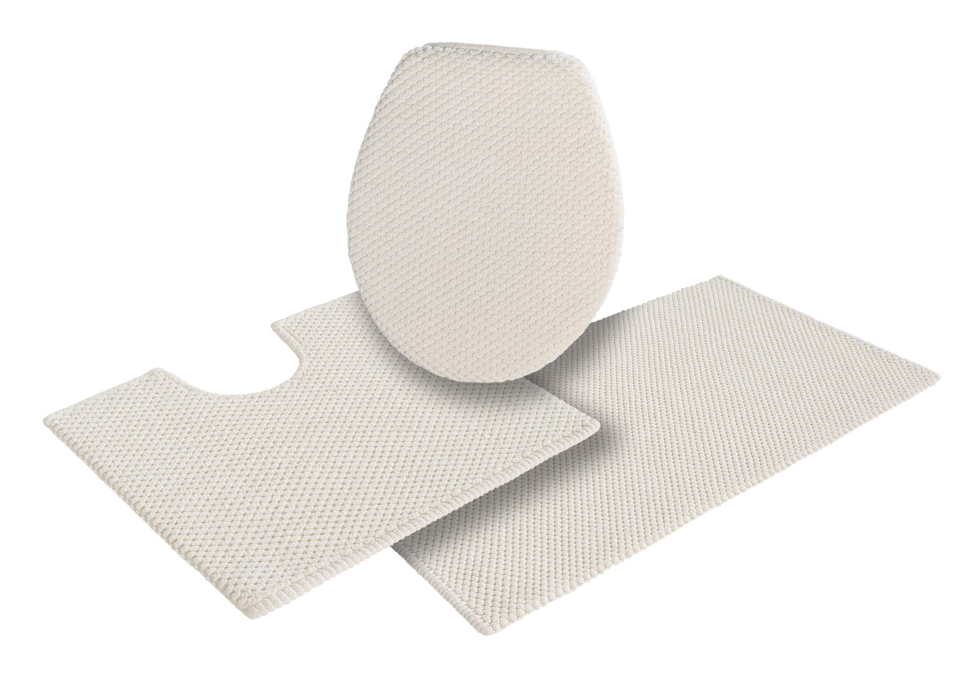 my home Badematte »Lovro, Badvorleger, Badezimmer Teppich«, beidseitig nutzbar-strapazierfähig, Badteppich, beidseitig verwendbar, auch als 3-teiliges Set my home Badematte »Lovro, Badvorleger, Badezimmer Teppich«, beidseitig nutzbar-strapazierfähig, Badteppich, beidseitig verwendbar, auch als 3-teiliges Set von My Home