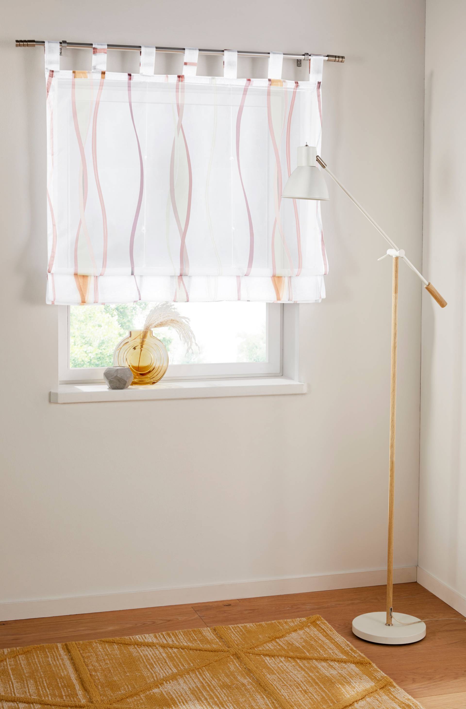 my home Raffrollo »Dimona«, mit Schlaufen, Transparent, Voile, Polyester my home Raffrollo »Dimona«, mit Schlaufen, Transparent, Voile, Polyester von My Home