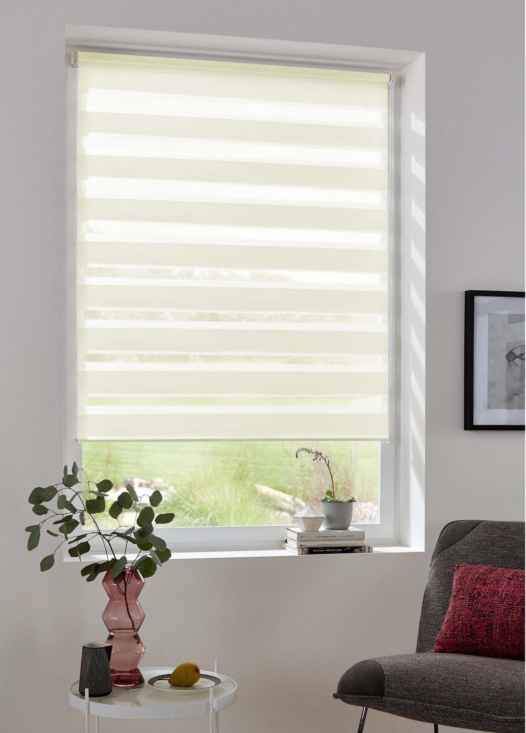 my home Doppelrollo »MARANO«, Lichtschutz, Sichtschutz-Verdunkelung, ohne Bohren, freihängend, Fixmass, Klemmträgern my home Doppelrollo »MARANO«, Lichtschutz, Sichtschutz-Verdunkelung, ohne Bohren, freihängend, Fixmass, Klemmträgern von My Home