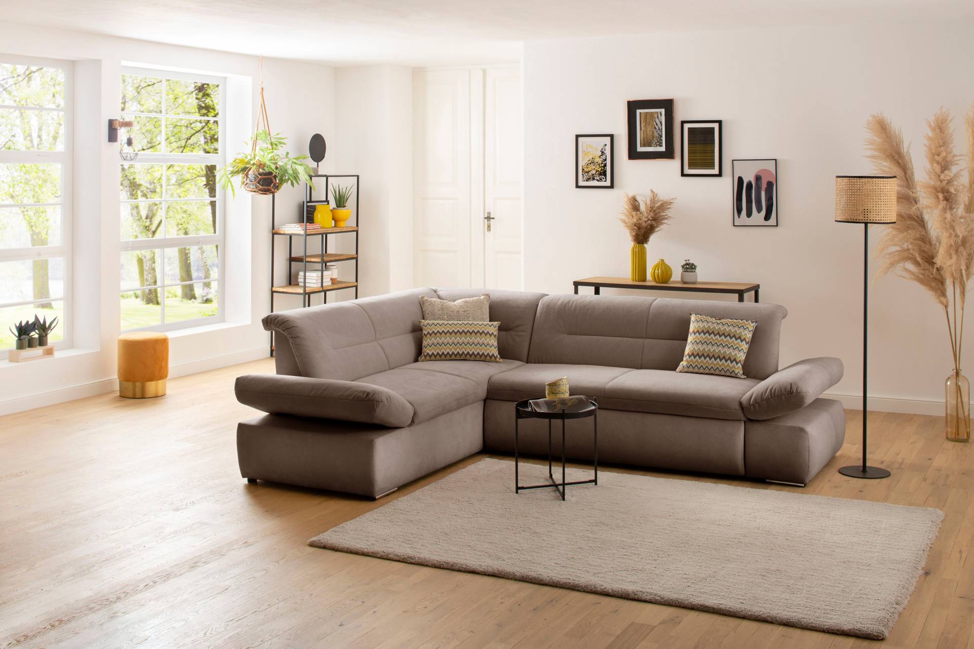 INOSIGN Ecksofa »Avesa L-Form«, Wahlweise mit Arm- und Bettfunktion, B/T/H: 275/211/80 cm INOSIGN Ecksofa »Avesa L-Form«, Wahlweise mit Arm- und Bettfunktion, B/T/H: 275/211/80 cm von INOSIGN