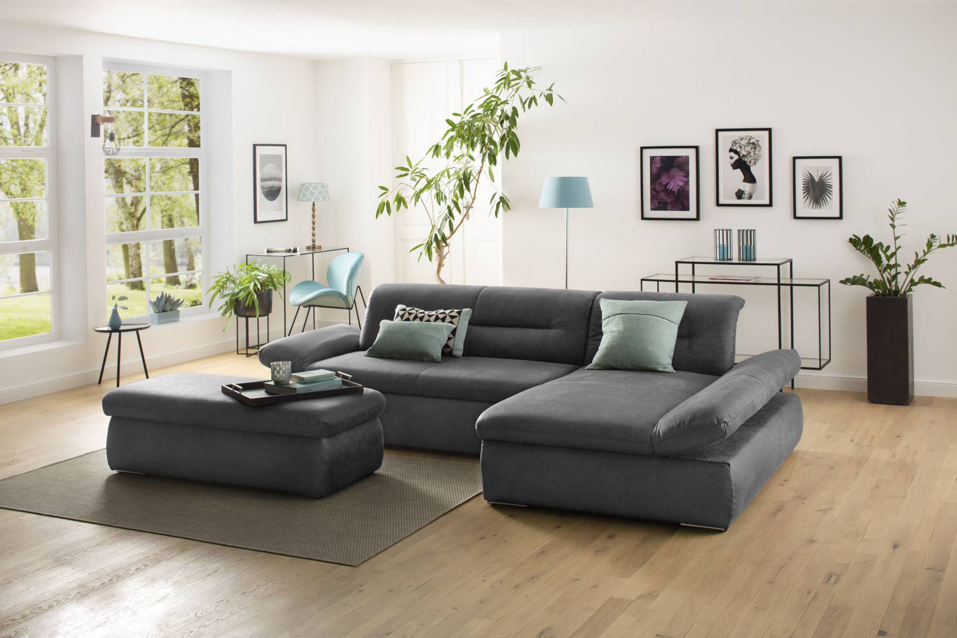 INOSIGN Ecksofa »Avesa L-Form«, Wahlweise mit Armteilvertsellung und Bettfunktion, B/T/H: 300/172/80cm INOSIGN Ecksofa »Avesa L-Form«, Wahlweise mit Armteilvertsellung und Bettfunktion, B/T/H: 300/172/80cm von INOSIGN