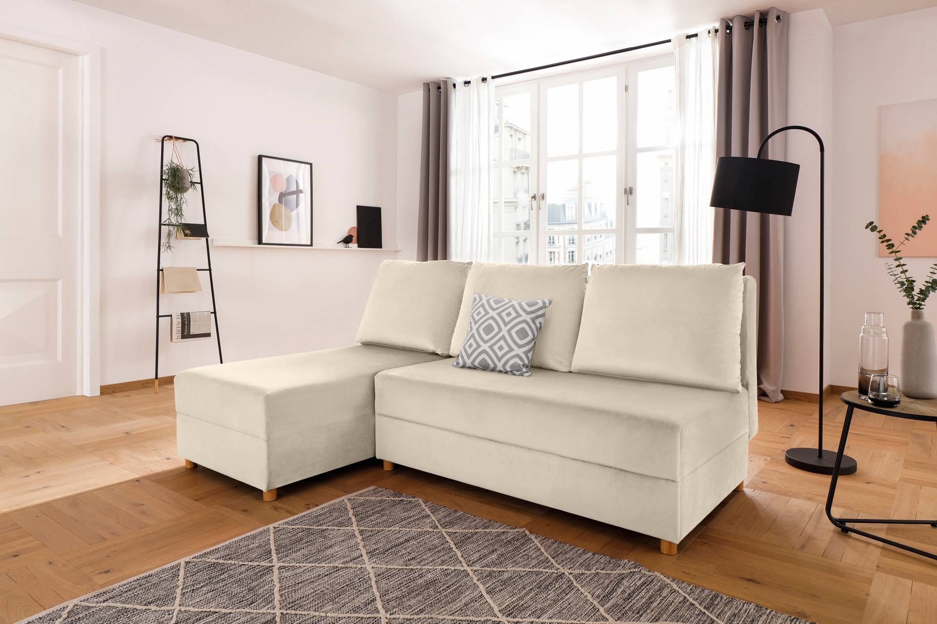 INOSIGN Ecksofa »Mick L-Form«, Longchair links/rechts montierbar, wahlweise mit Bettfunktion INOSIGN Ecksofa »Mick L-Form«, Longchair links/rechts montierbar, wahlweise mit Bettfunktion von INOSIGN