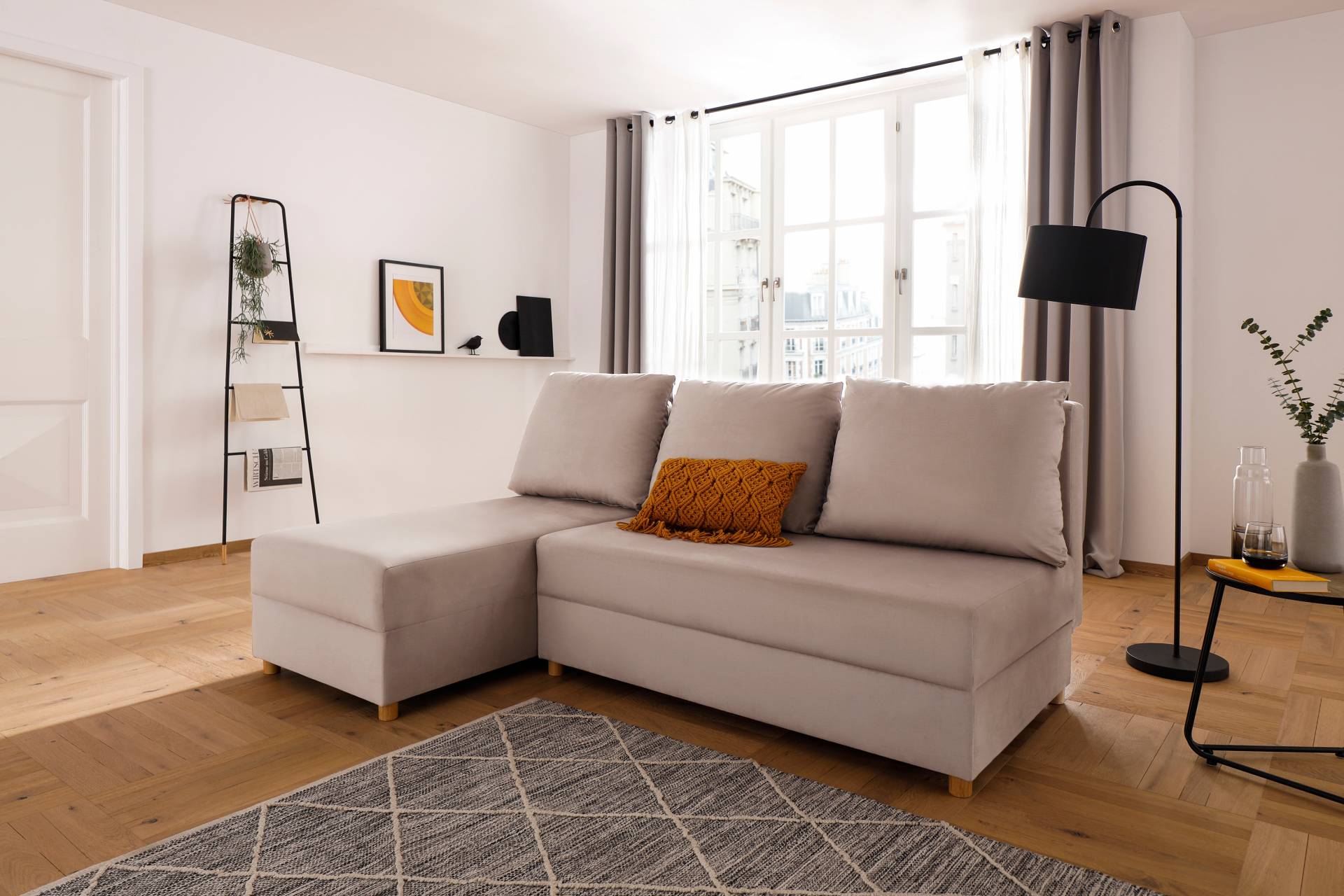 INOSIGN Ecksofa »Mick L-Form«, Longchair links/rechts montierbar, wahlweise mit Bettfunktion INOSIGN Ecksofa »Mick L-Form«, Longchair links/rechts montierbar, wahlweise mit Bettfunktion von INOSIGN