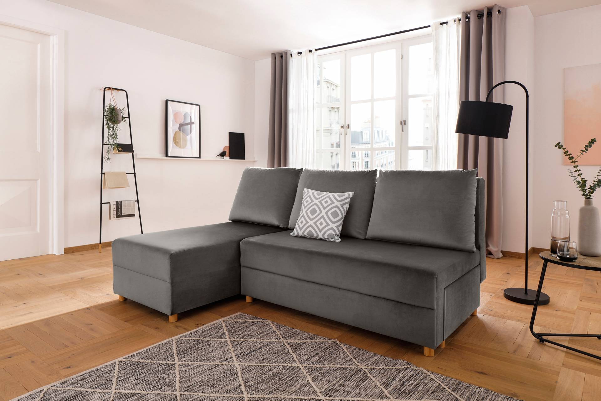 INOSIGN Ecksofa »Mick L-Form«, Longchair links/rechts montierbar, wahlweise mit Bettfunktion INOSIGN Ecksofa »Mick L-Form«, Longchair links/rechts montierbar, wahlweise mit Bettfunktion von INOSIGN