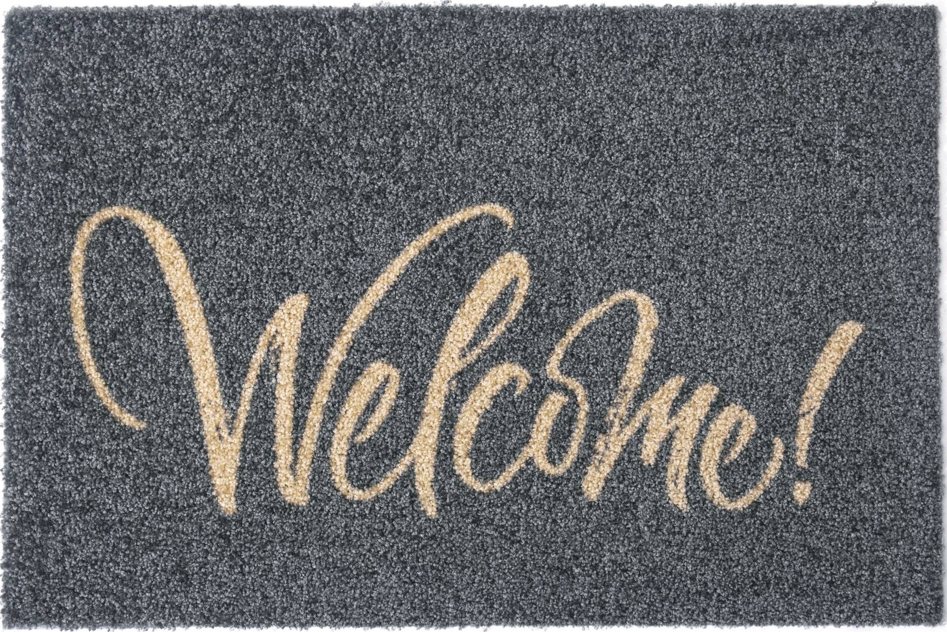 my home Fussmatte »Bente, Welcome«, rechteckig von My Home