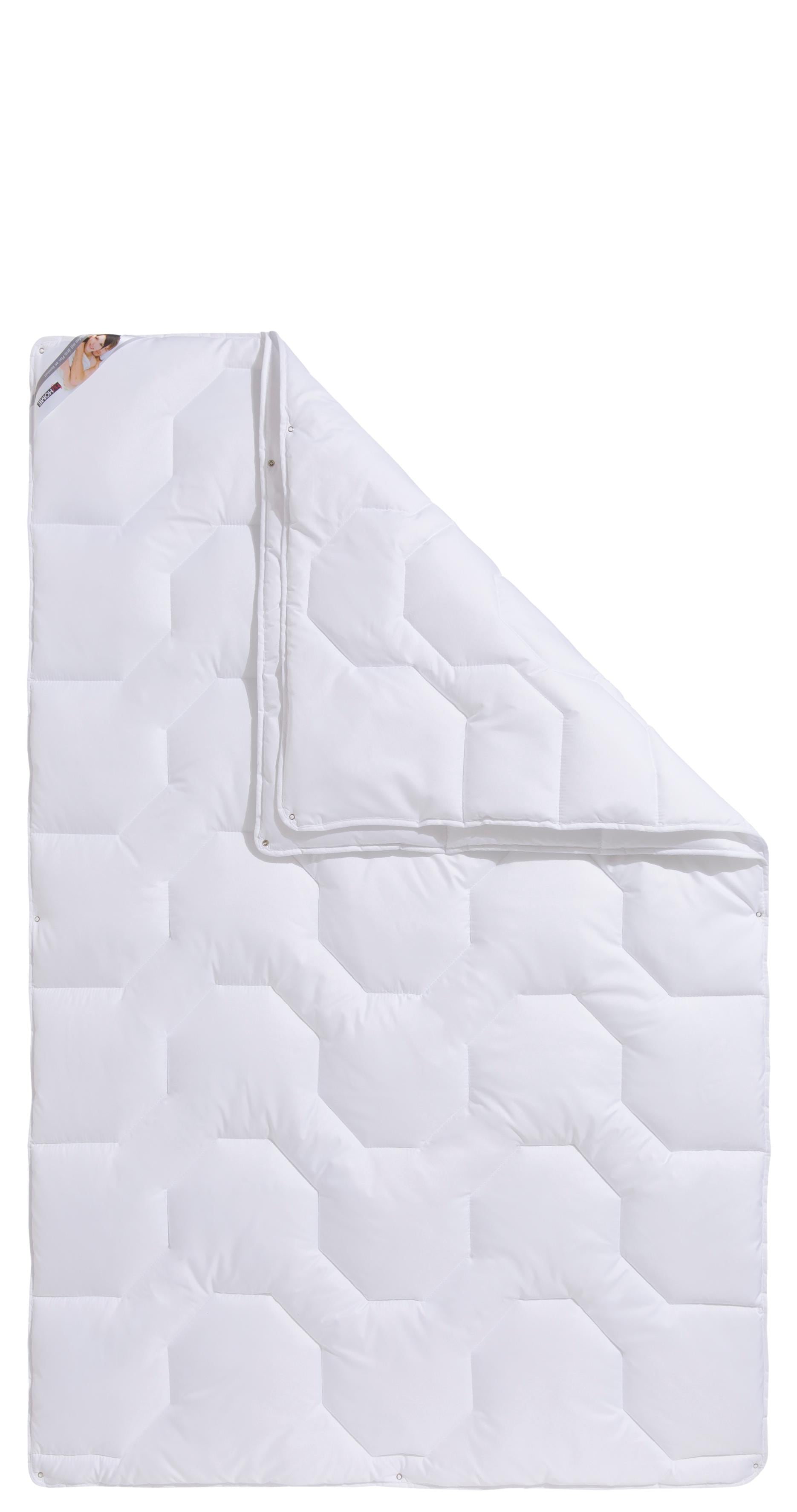 my home Microfaserbettdecke »Rike, Bettdecke 135x200 cm, 155x220 cm«, 4-Jahreszeiten, Füllung Polyester, Bezug Polyester, (1 St.), Bettdecken, Sommer, Winter, 4 Jahreszeiten, Decke kochfest bis 95°C von My Home