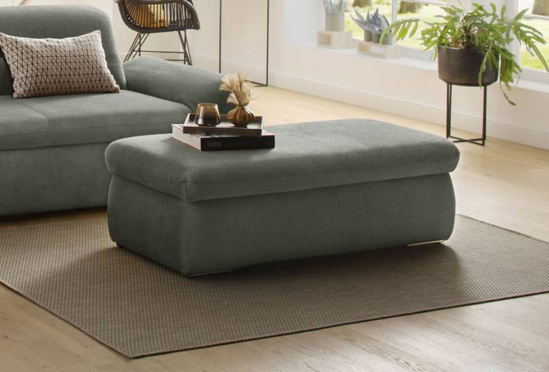 INOSIGN Polsterhocker »Avesa«, Mit grossem Staufach, passend zur Serie "Avesa", B/T/H: 136/64/43 cm von INOSIGN
