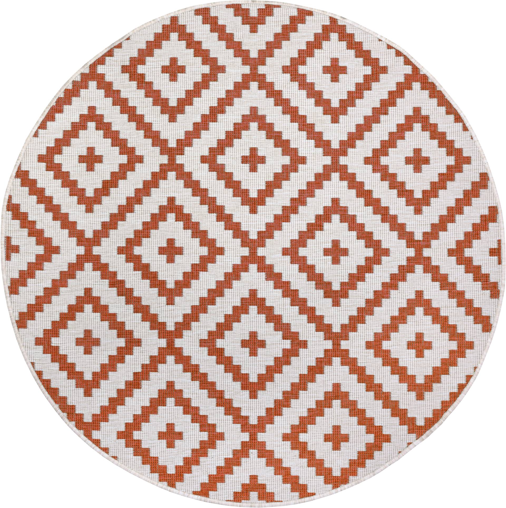 my home Teppich »Ronda Wendeteppich«, rund, 5 mm Höhe, Sisal-Optik, Flachgewebe, In- und Outdoor, geometrisches Boho Design my home Teppich »Ronda Wendeteppich«, rund, 5 mm Höhe, Sisal-Optik, Flachgewebe, In- und Outdoor, geometrisches Boho Design von My Home