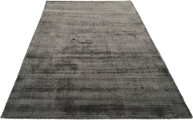 my home Teppich »Shirley, handgewebter Viskose-Teppich, farblich changierend«, rechteckig, 12 mm Höhe, Handweb Teppiche, Wohnzimmer, Schlafzimmer, Esszimmer von My Home