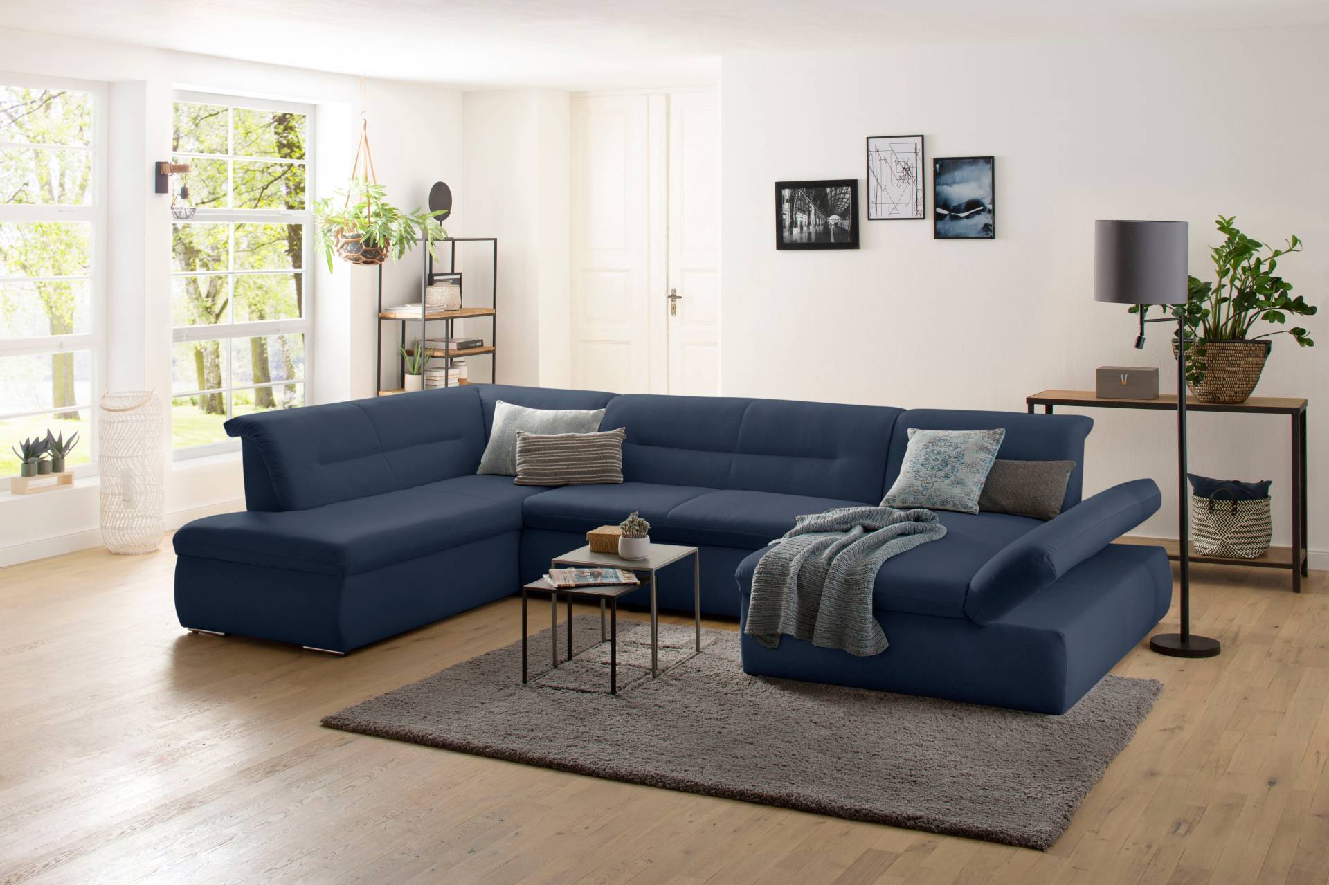 INOSIGN Wohnlandschaft »Avesa U-Form«, Wahlweise mit Armteilverstellung und Bettfunktion, B/T/H: 355/216/80cm INOSIGN Wohnlandschaft »Avesa U-Form«, Wahlweise mit Armteilverstellung und Bettfunktion, B/T/H: 355/216/80cm von INOSIGN