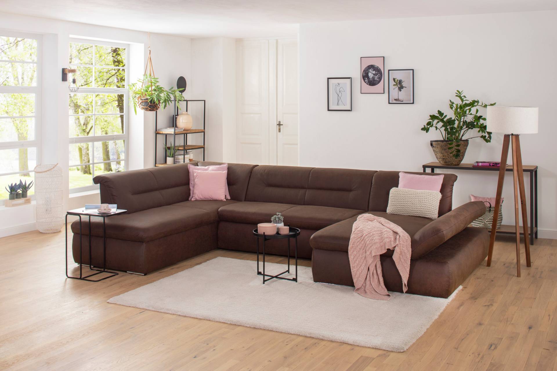 INOSIGN Wohnlandschaft »Avesa U-Form«, Wahlweise mit Armteilverstellung und Bettfunktion, B/T/H: 355/216/80cm INOSIGN Wohnlandschaft »Avesa U-Form«, Wahlweise mit Armteilverstellung und Bettfunktion, B/T/H: 355/216/80cm von INOSIGN