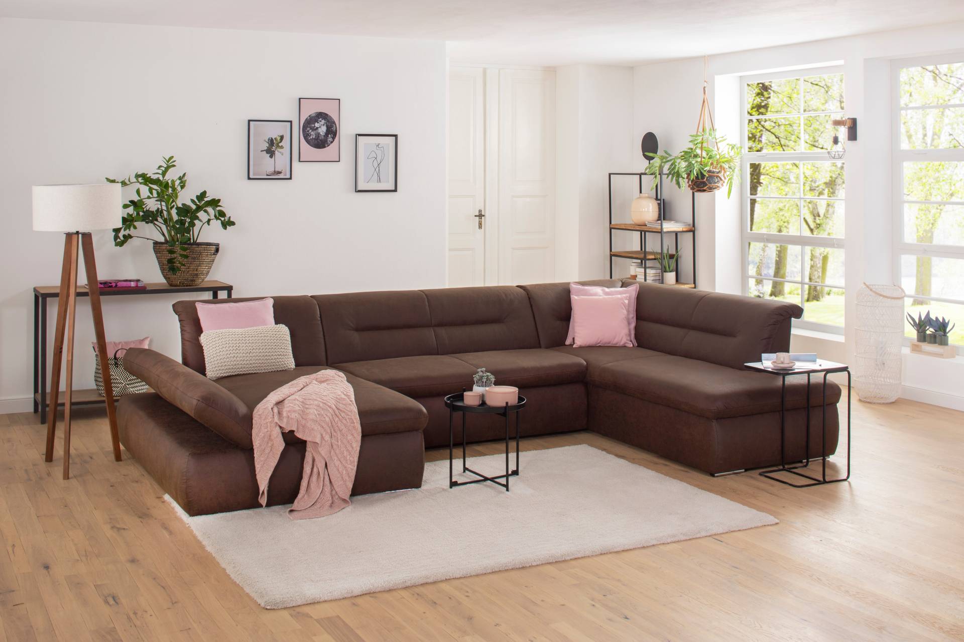 INOSIGN Wohnlandschaft »Avesa U-Form«, Wahlweise mit Armteilverstellung und Bettfunktion, B/T/H: 355/216/80cm INOSIGN Wohnlandschaft »Avesa U-Form«, Wahlweise mit Armteilverstellung und Bettfunktion, B/T/H: 355/216/80cm von INOSIGN