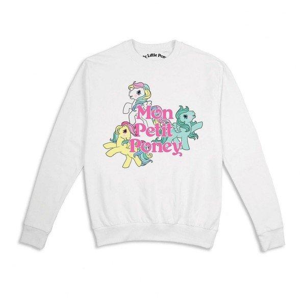 Mon Petit Poney Sweatshirt Damen Weiss S von My Little Pony