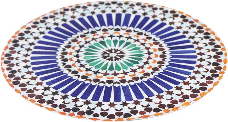 MySpotti Duscheinlage »Klebefliese stepon Jill, Kreis«, (1 tlg.), Klebefliese, Antirutsch-Aufkleber, Breite 30 cm von MySpotti