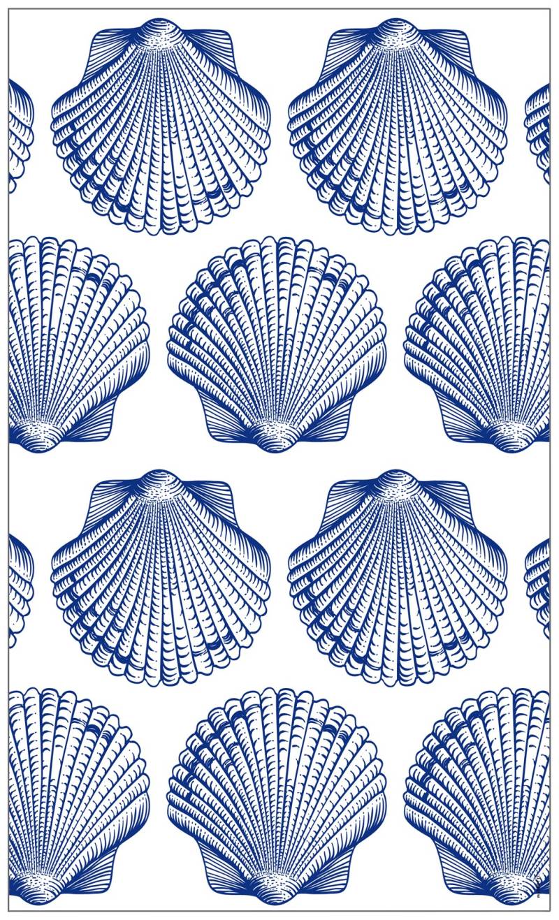 MySpotti Fensterfolie »Look Shells blue«, halbtransparent, glattstatisch haftend, 60 x 100 cm, statisch haftend von MySpotti