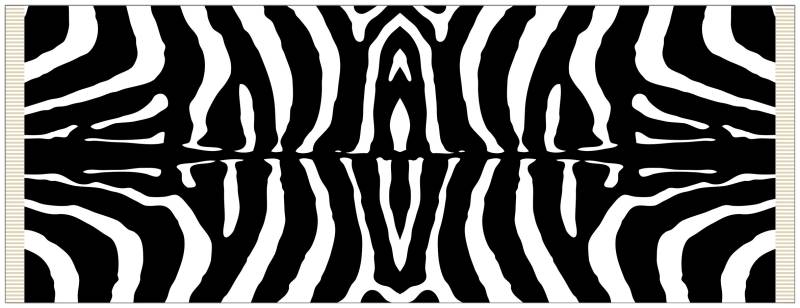 MySpotti Vinylteppich »Buddy Rosalie G«, rechteckig, 0,5 mm Höhe, statisch haftend, Zebra von MySpotti