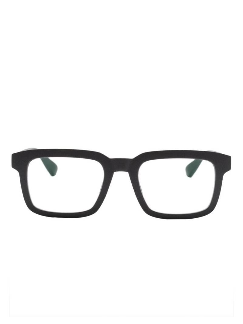 Mykita Canna square-frame glasses - Black von Mykita