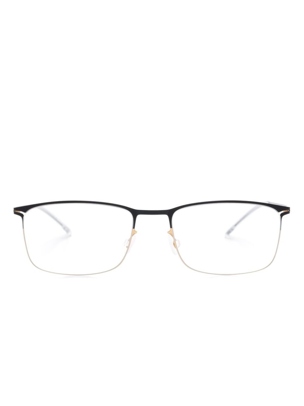 Mykita Errki rectangle-frame glasses - Black von Mykita