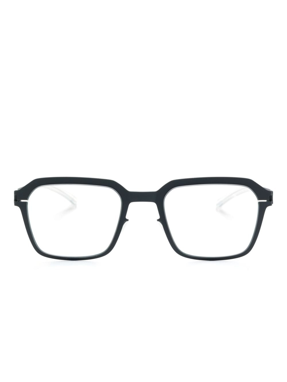 Mykita Garland square-frame glasses - Blue von Mykita