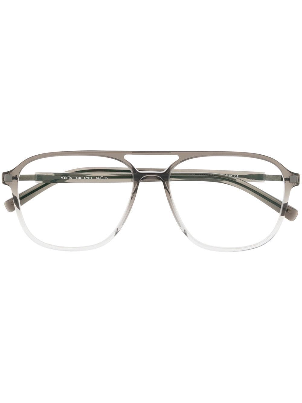 Mykita Gylfi oversized optical glasses - Grey von Mykita