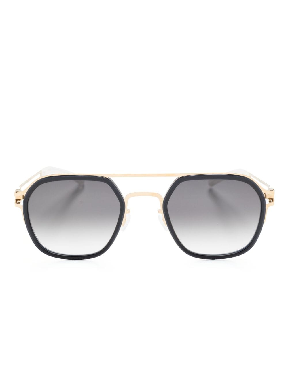 Mykita Leeland geometric-frame sunglasses - Gold von Mykita