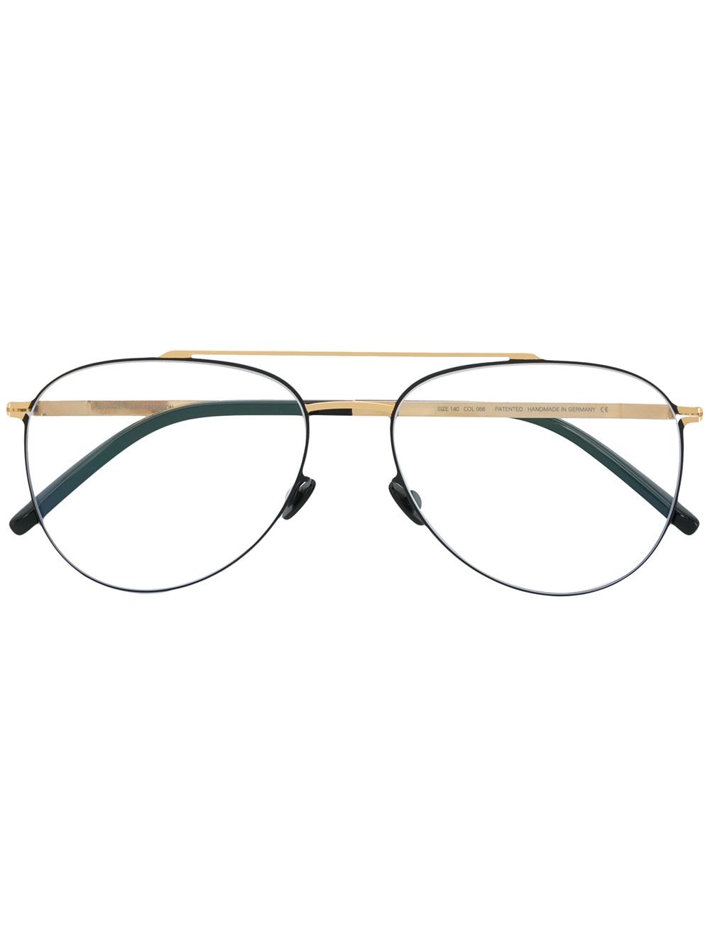 Mykita Peterson pilot-frame glasses - Gold von Mykita
