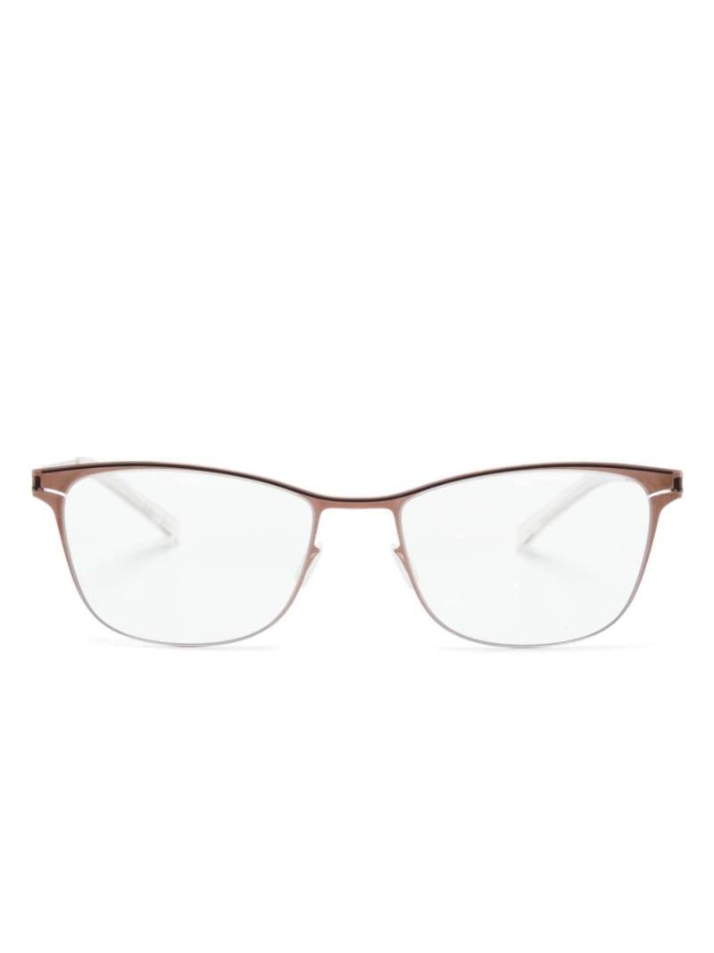 Mykita Romina square-frame glasses - Brown von Mykita