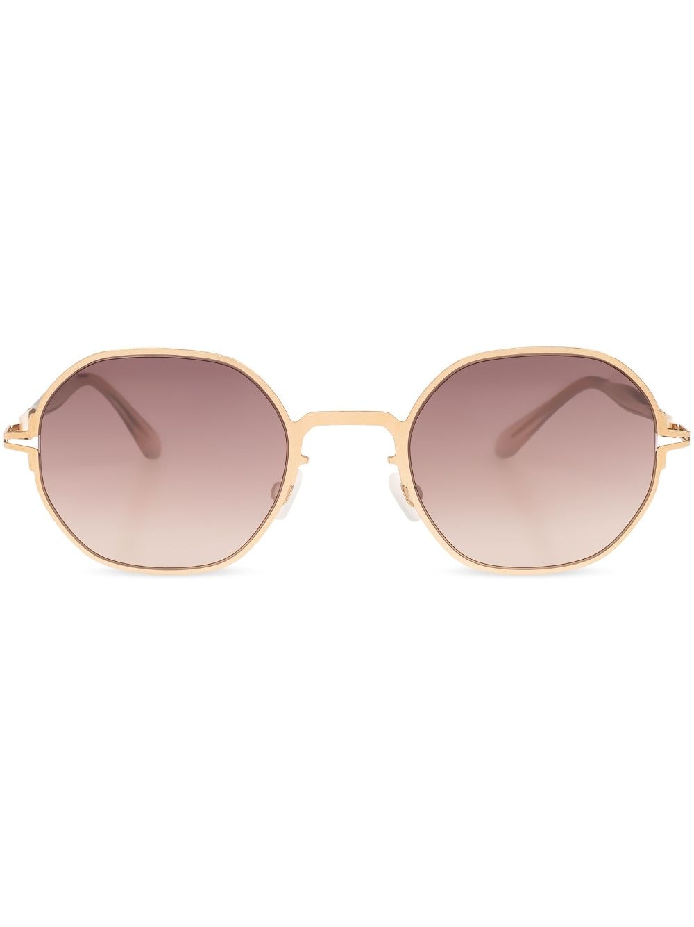 Mykita Santana oval-frame sunglasses - Gold von Mykita