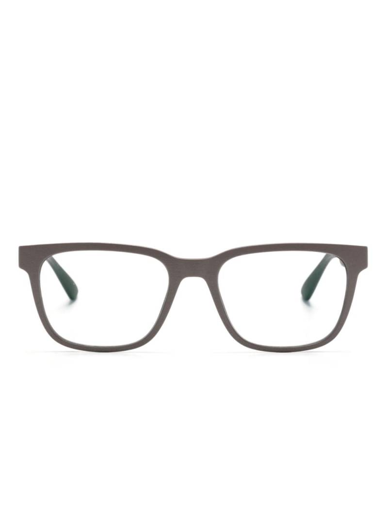 Mykita Solo square-frame glasses - Black von Mykita