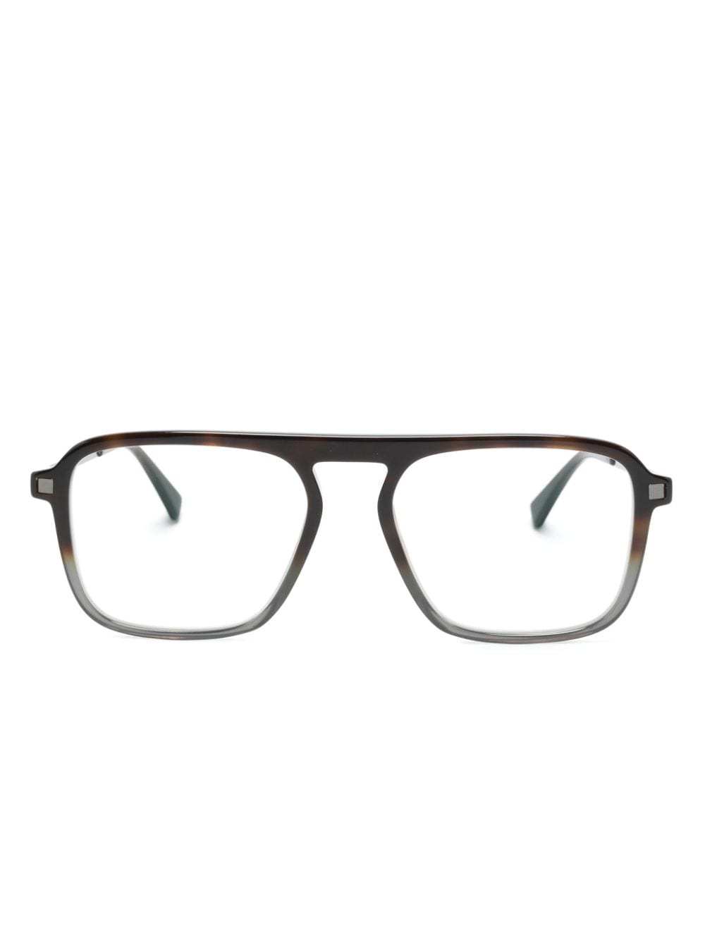 Mykita Sonu square-frame glasses - Black von Mykita