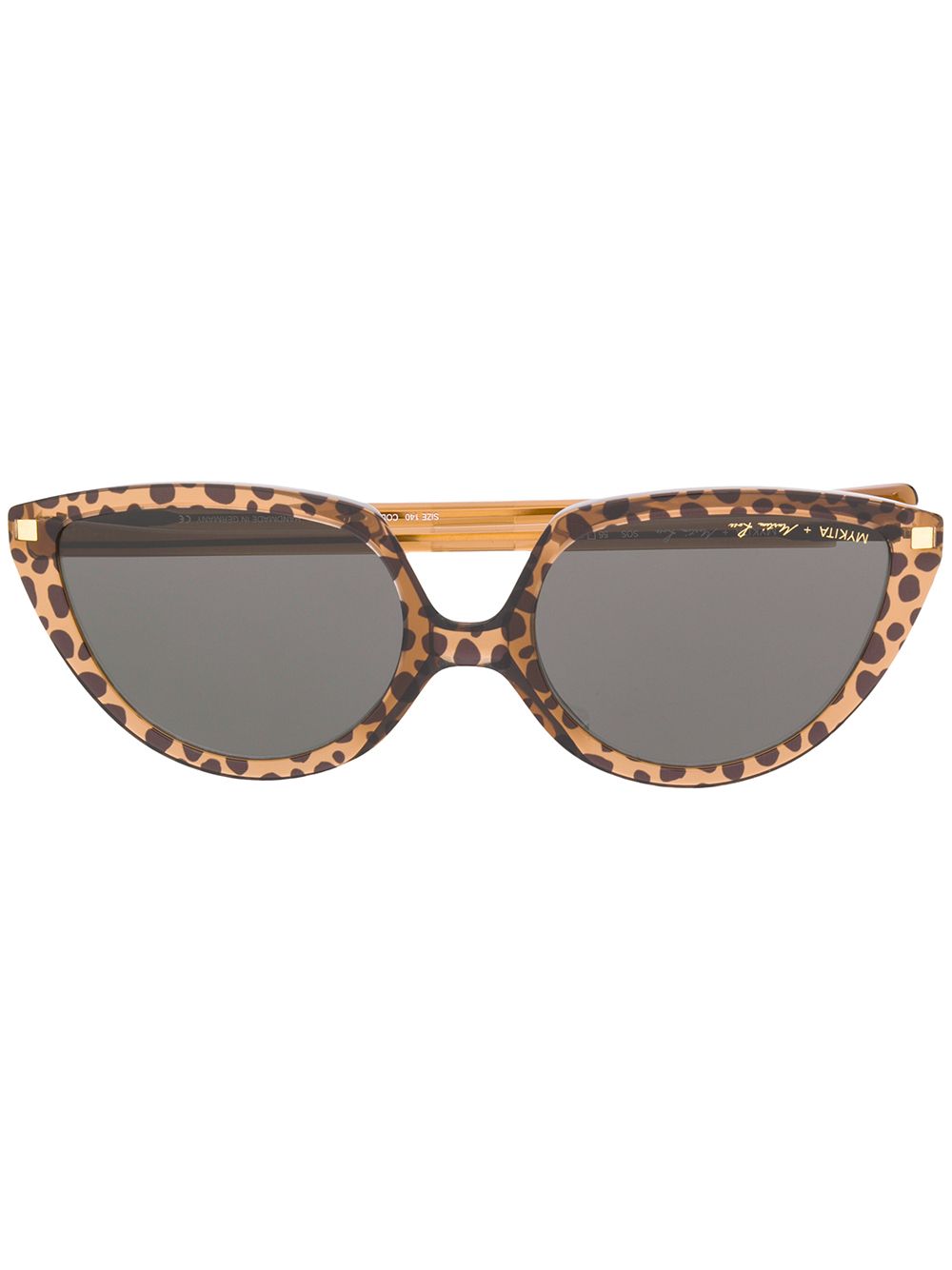 Mykita Sosto Paz Leopard sunglasses - Brown von Mykita