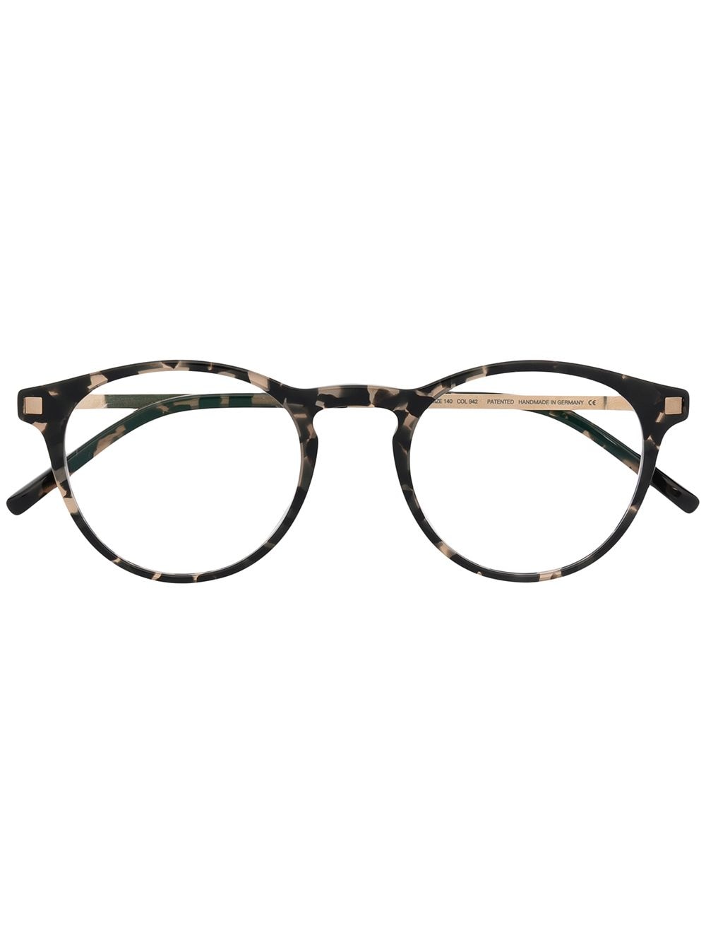 Mykita Talini round-frame glasses - Black von Mykita