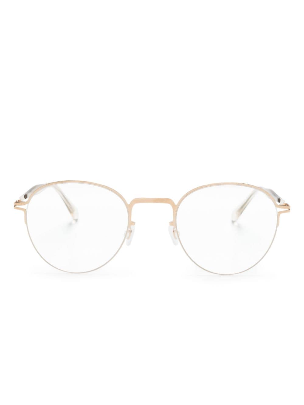 Mykita Tate oval-frame glasses - Gold von Mykita