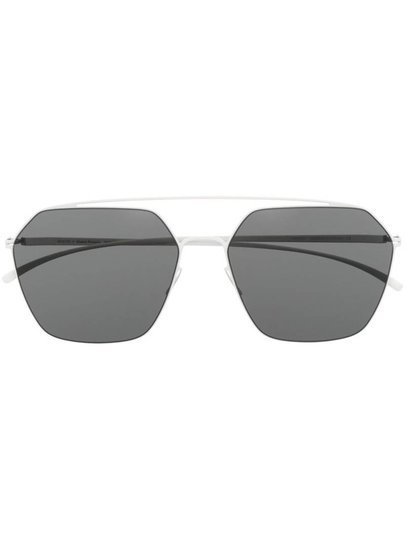 Mykita Tilla geometric-frame sunglasses - White von Mykita