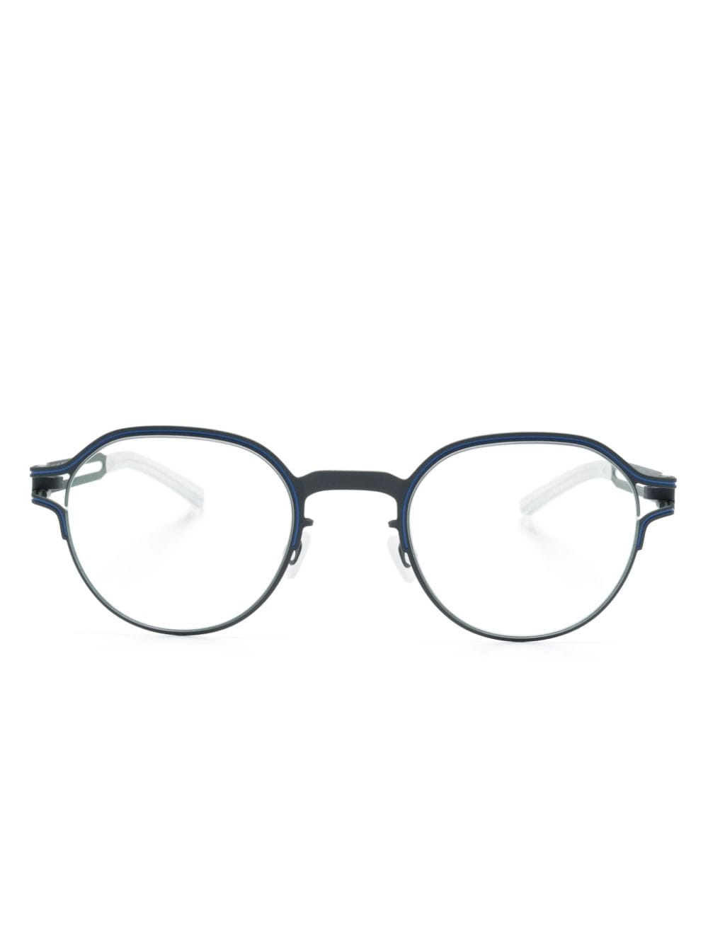 Mykita Vaasa round-neck glasses - Blue von Mykita