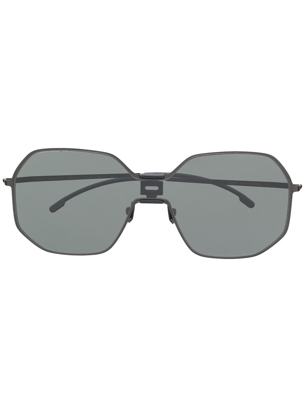 Mykita geometric frames sunglasses - Black von Mykita