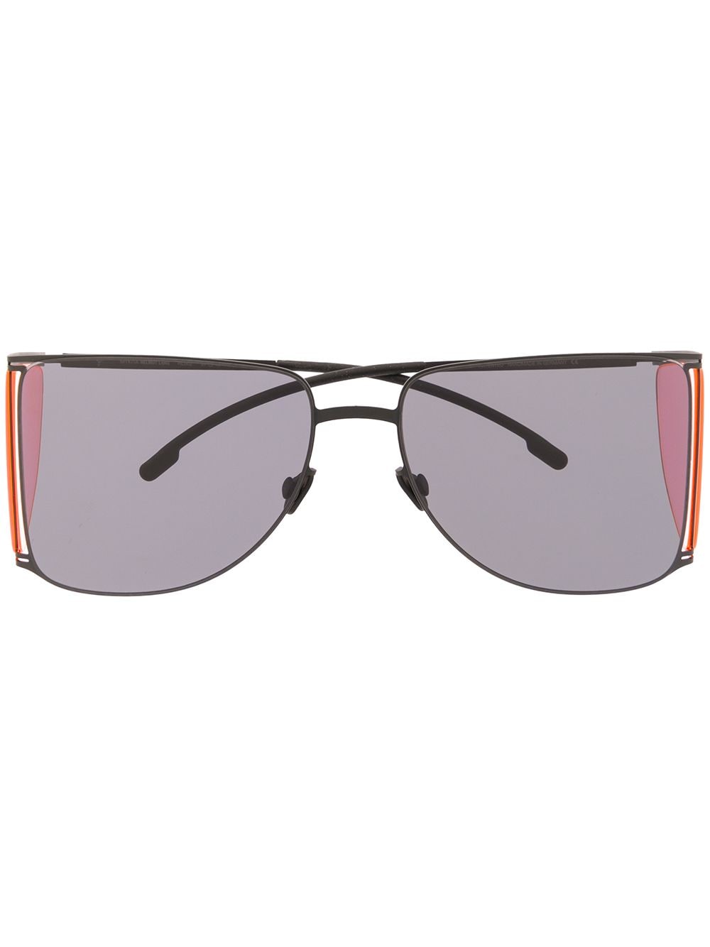 Mykita oversized sunglasses - Black von Mykita