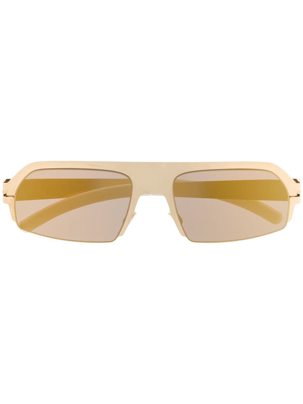 Mykita oversized sunglasses - Gold von Mykita