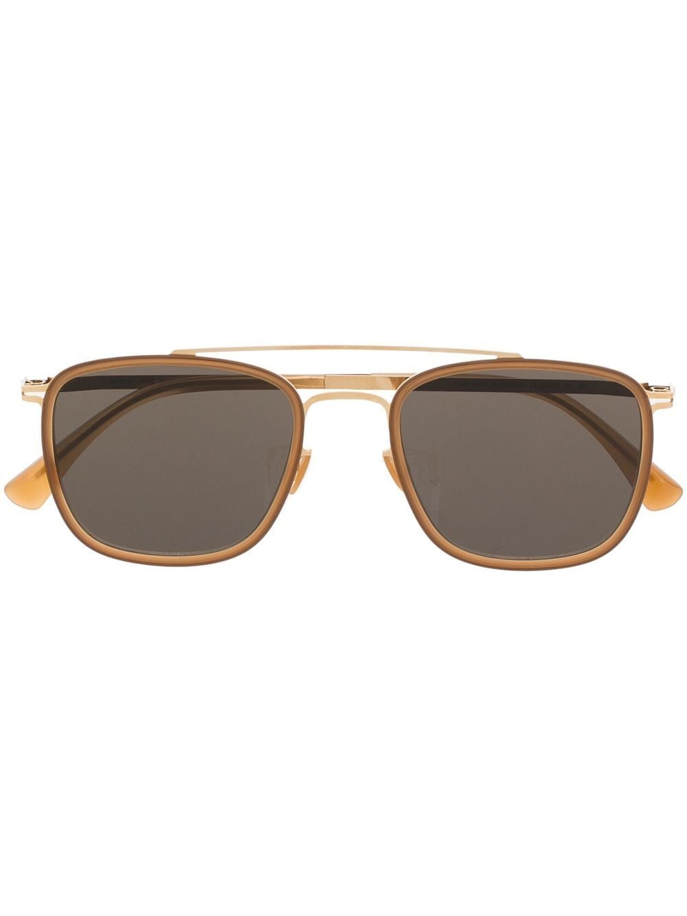 Mykita rectangle-frame sunglasses - Neutrals von Mykita