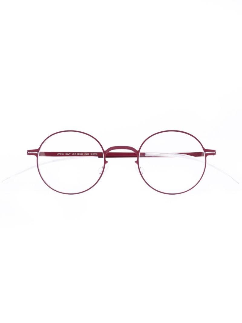 Mykita round-frame eyeglasses - Red von Mykita