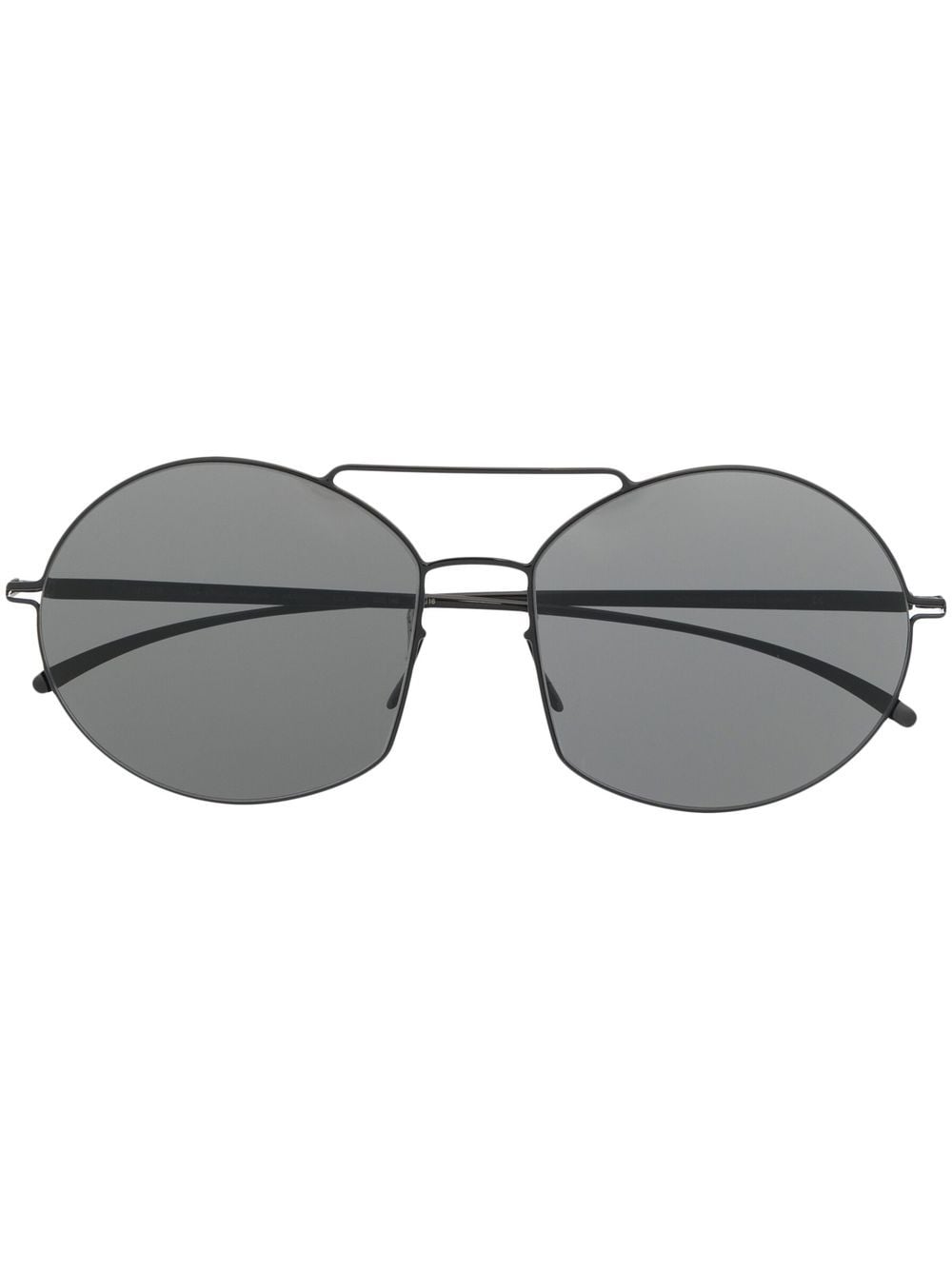Mykita round-frame tinted sunglasses - Black von Mykita