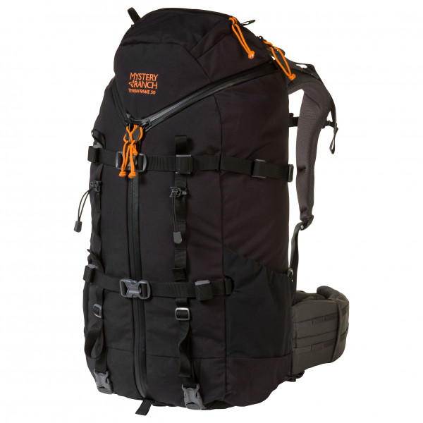 Mystery Ranch - Terraframe 3-Zip 50 - Trekkingrucksack Gr 50 l - XL schwarz von Mystery Ranch