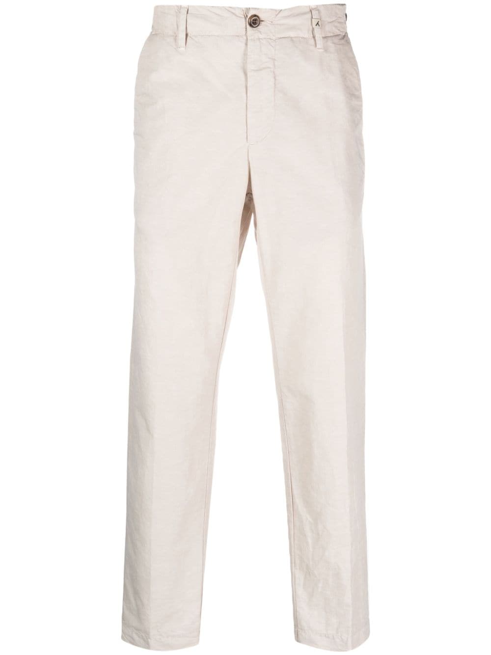 Myths mid-rise tapered chino trousers - Neutrals von Myths